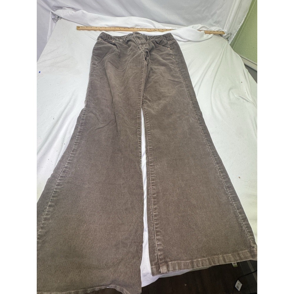 Americana Polo Jeans Co Ralph Lauren Corduroy Pants Women 10 Brown Y2K Bootcut